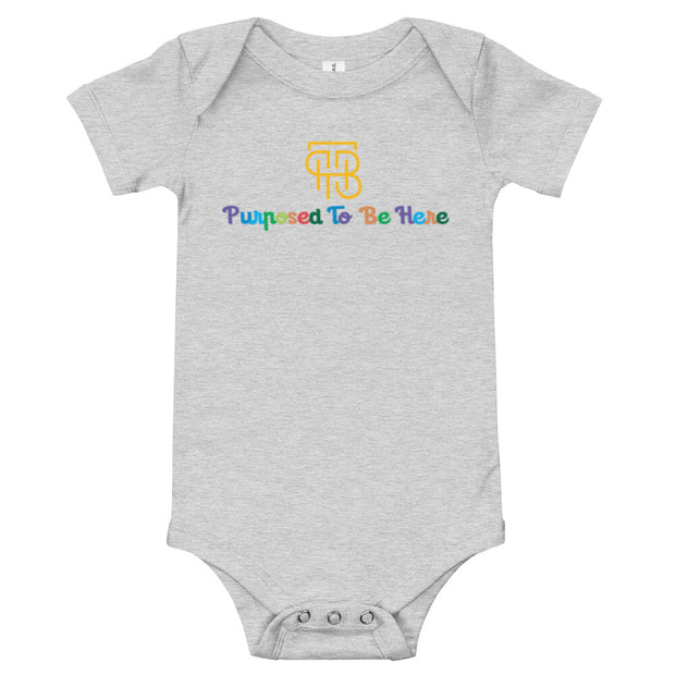 Purposed To Be Here Baby one piece