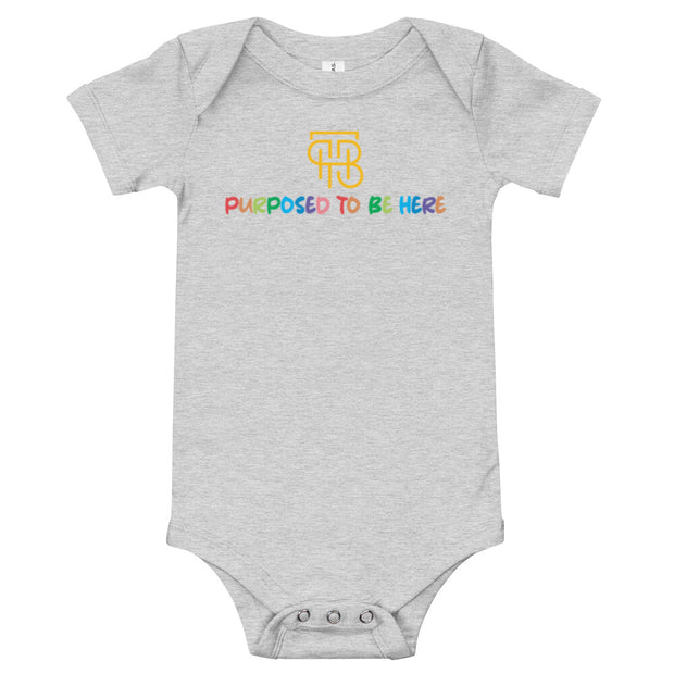 Purposed To Be Here Baby one piece