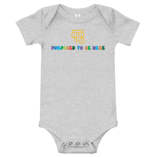 Purposed To Be Here Baby one piece