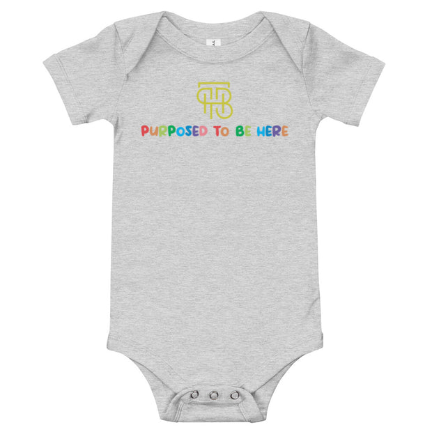 Purposed To Be Here Baby one piece