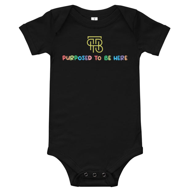 Purposed To Be Here Baby one piece