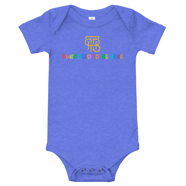 Purposed To Be Here Baby one piece
