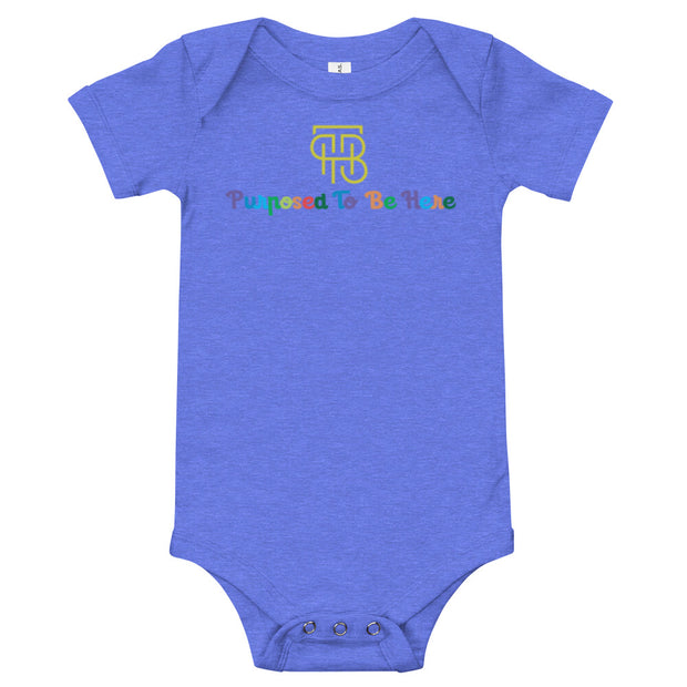 Purposed To Be Here Baby one piece