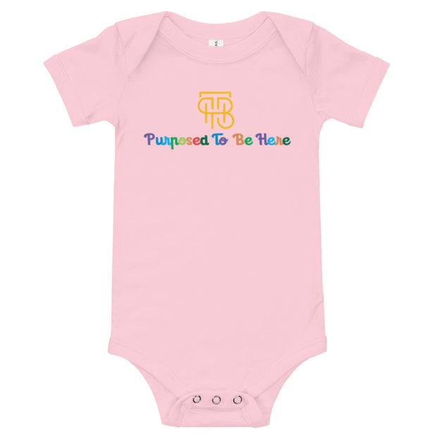 Purposed To Be Here Baby one piece