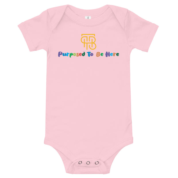 Purposed To Be Here Baby one piece