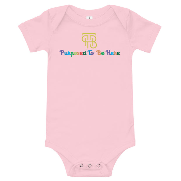 Purposed To Be Here Baby one piece