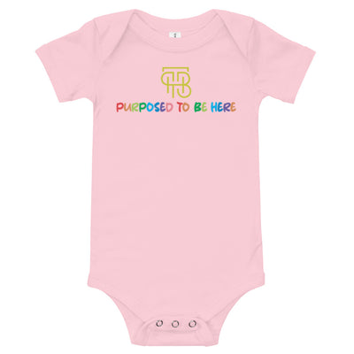 Purposed To Be Here Baby one piece