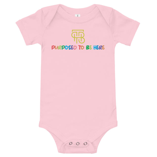 Purposed To Be Here Baby one piece