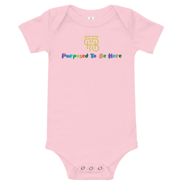Purposed To Be Here Baby one piece