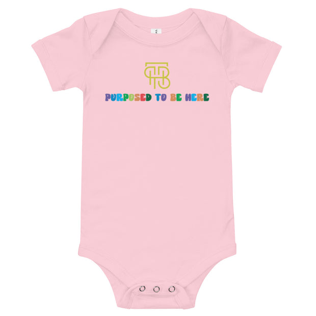 Purposed To Be Here Baby one piece