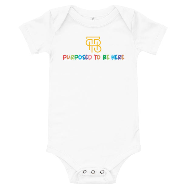 Purposed To Be Here Baby one piece