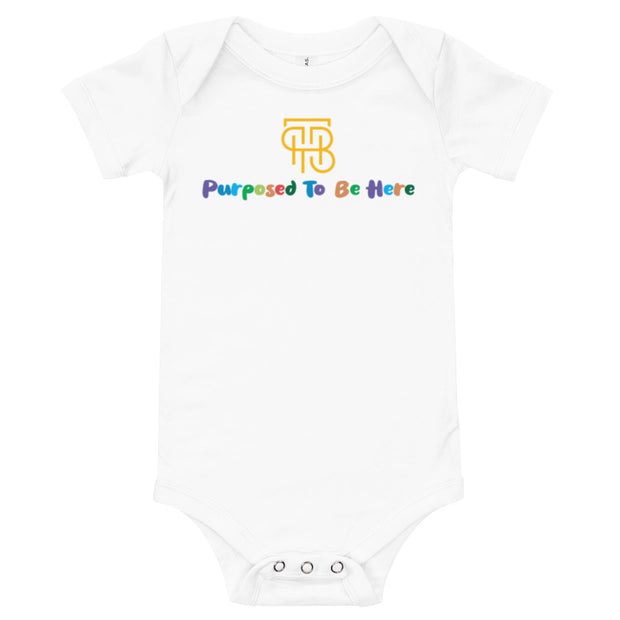 Purposed To Be Here Baby one piece