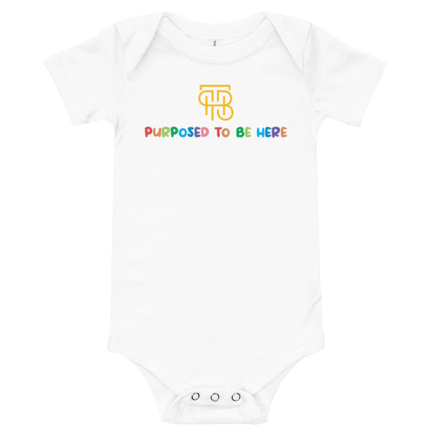 Purposed To Be Here Baby one piece