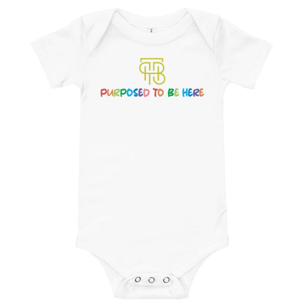 Purposed To Be Here Baby one piece