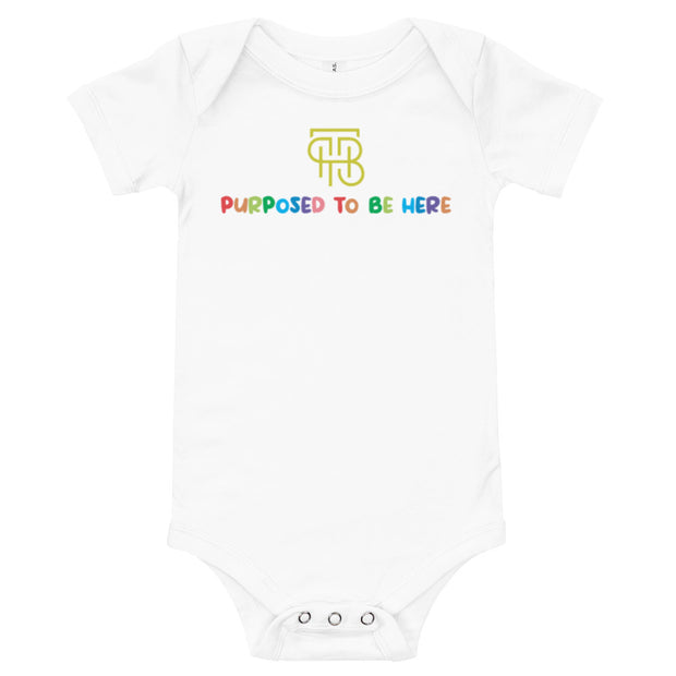 Purposed To Be Here Baby one piece