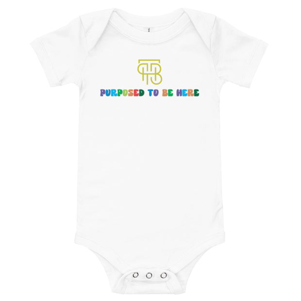 Purposed To Be Here Baby one piece