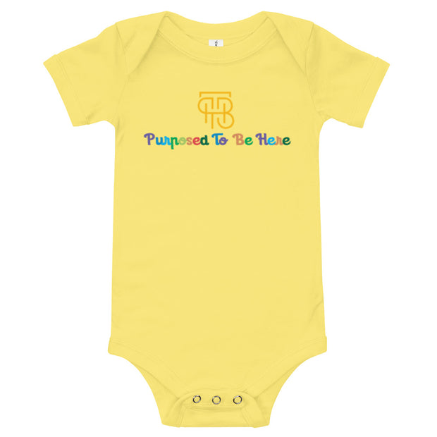 Purposed To Be Here Baby one piece