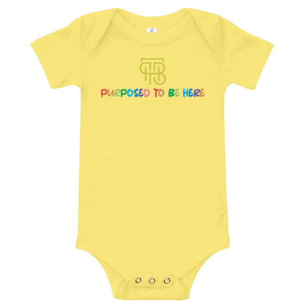 Purposed To Be Here Baby one piece