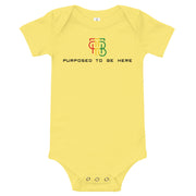 Purposed To Be Here Baby one piece