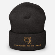 Purposed To Be Here Cuffed Beanie