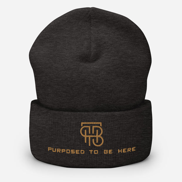 Purposed To Be Here Cuffed Beanie