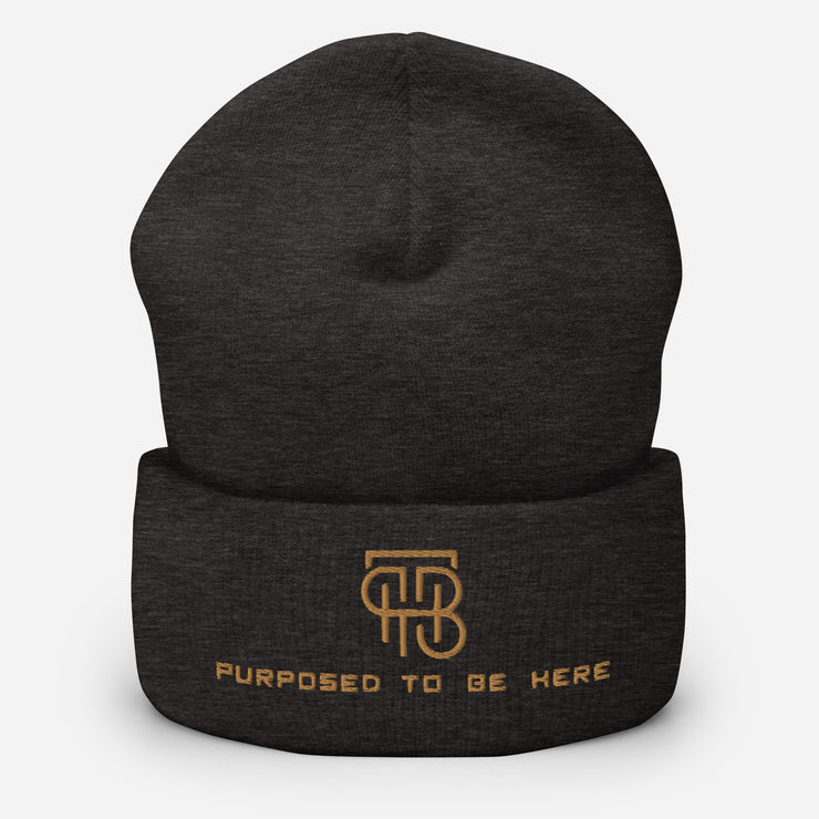 Purposed To Be Here Cuffed Beanie