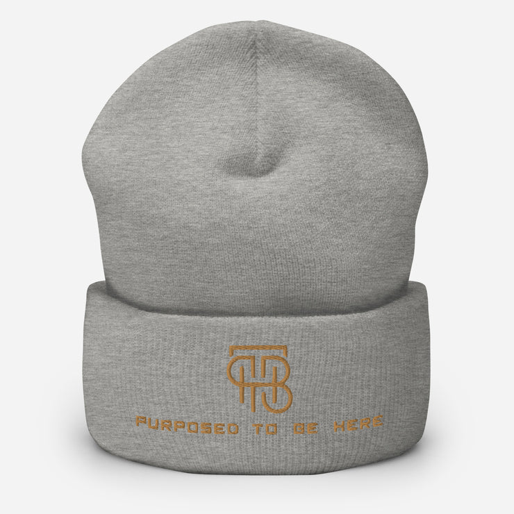 Purposed To Be Here Cuffed Beanie