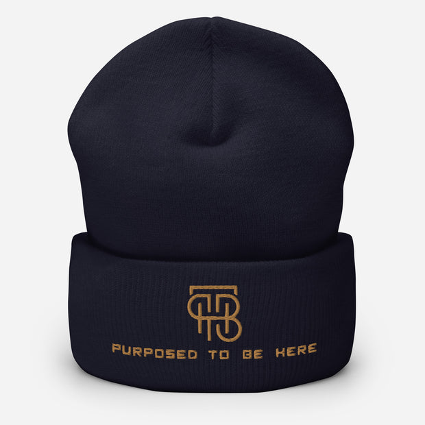 Purposed To Be Here Cuffed Beanie
