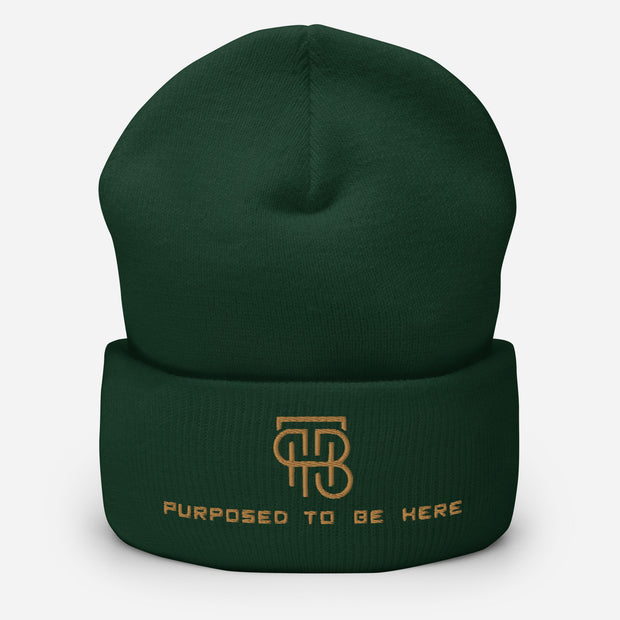 Purposed To Be Here Cuffed Beanie